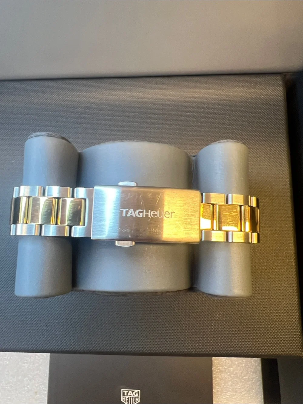 Tag Heuer Ladies Aquaracer SS and Gold w/Diamond markers - WBD1322.BB0320